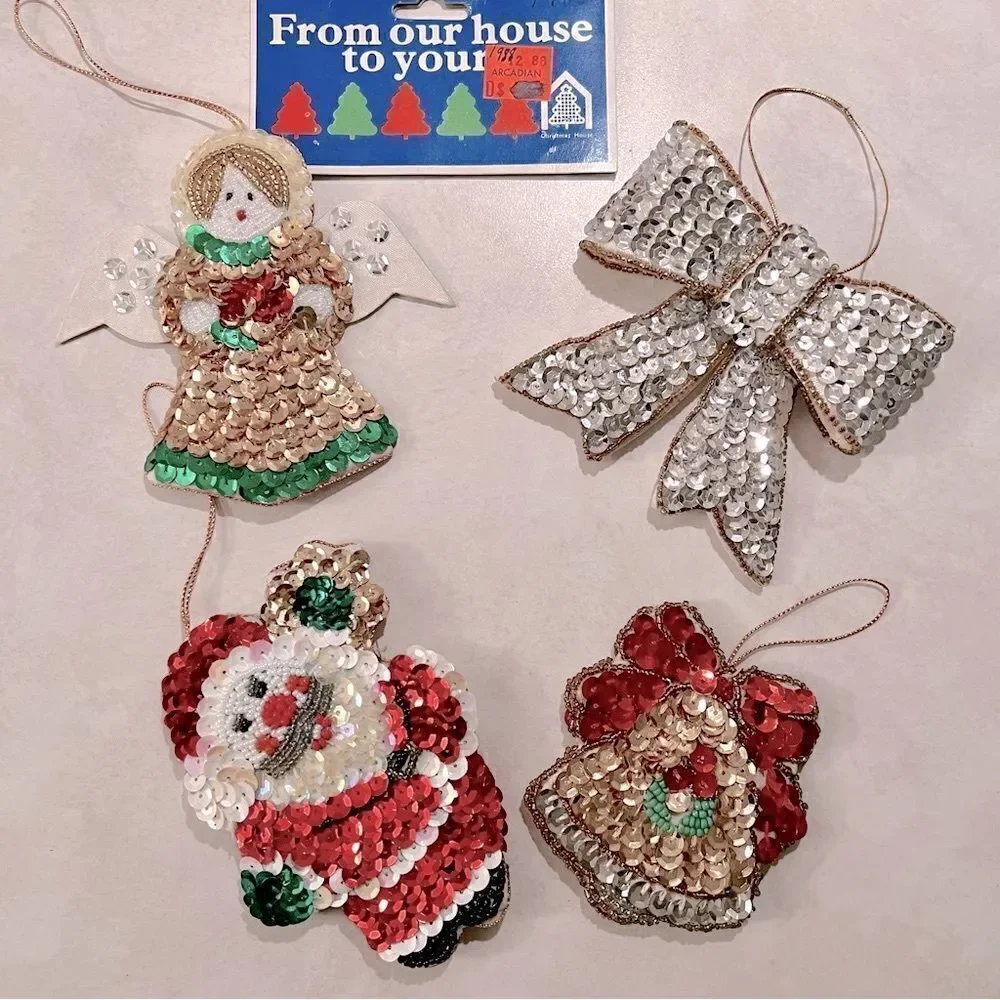 Christmas House vintage 80s
